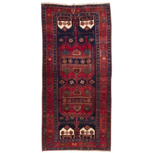 Sonqor Hand Knotted Runner 5' 1'' ×  10' 8'' - 204233