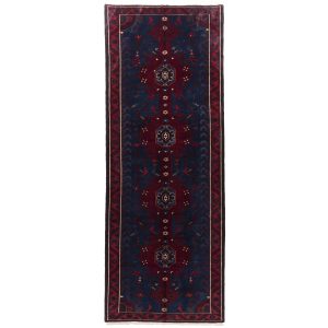 Hamedan Hand Knotted Runner 4' 9'' ×  12' 4'' - 203980
