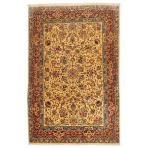 Farahan Hand Knotted Carpet 6' 7'' ×  10' 0'' - 204114