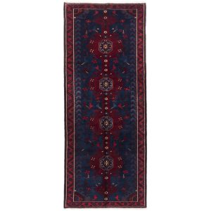 Hamedan Hand Knotted Runner 5' 1'' ×  12' 9'' - 203972