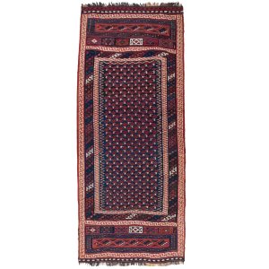 Qashqai Hand Knotted Kilim 4' 9'' ×  11' 8'' - 204002